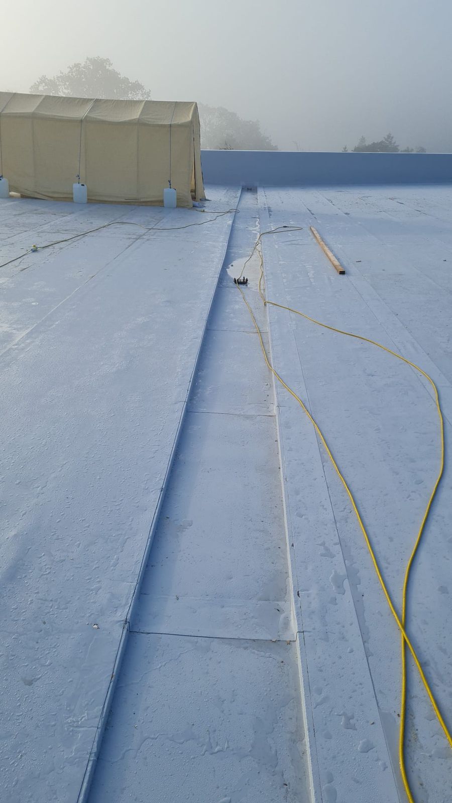 Flat roofing project by GN Roofing